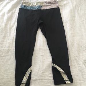 Lululemon crop running leggings
